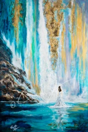 Abundance Mixed Media 48"x30" Gallery-Wrap Canvas