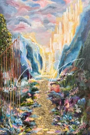 Glory Gate Mixed Media Original