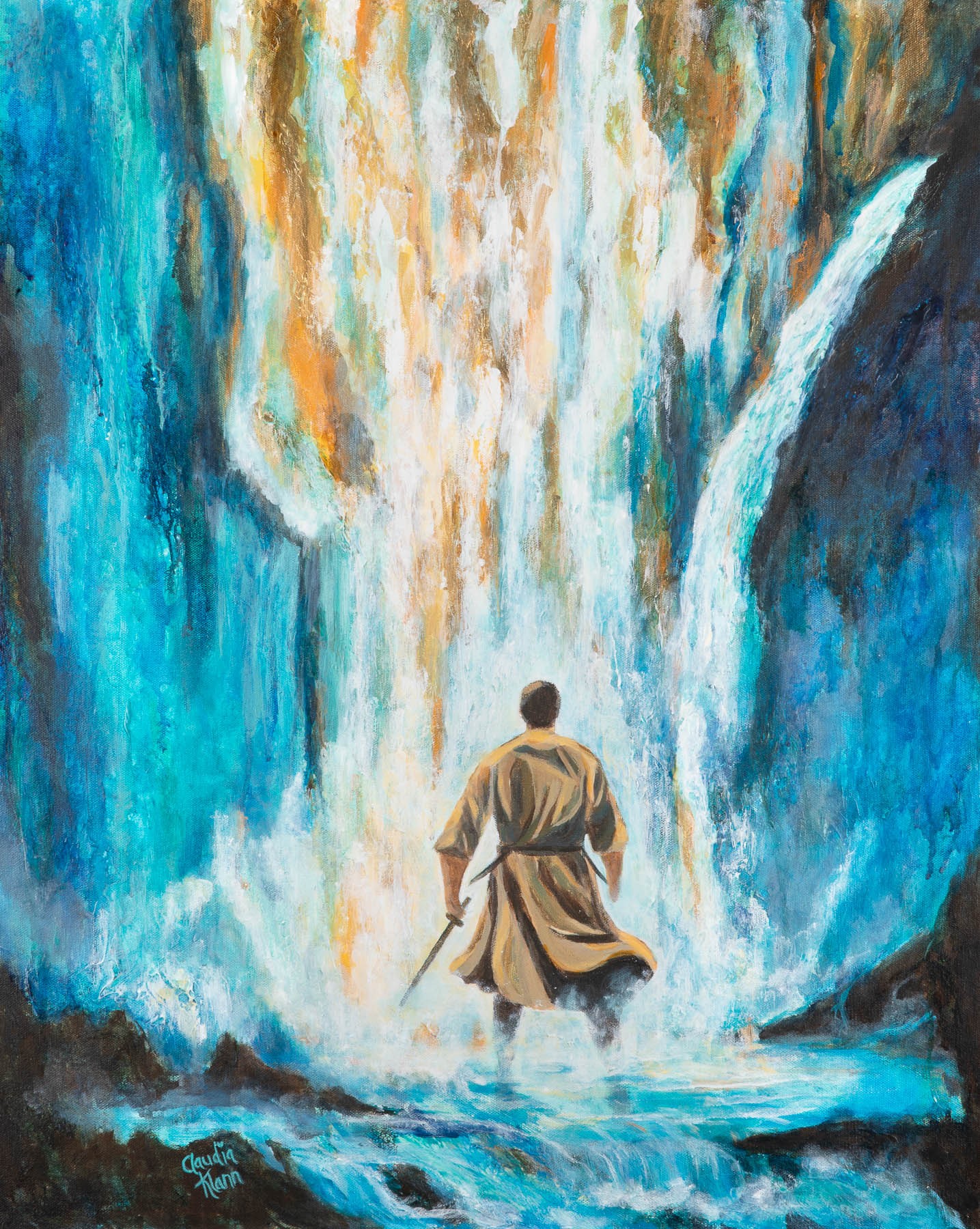 Standing in Glory Original Painting