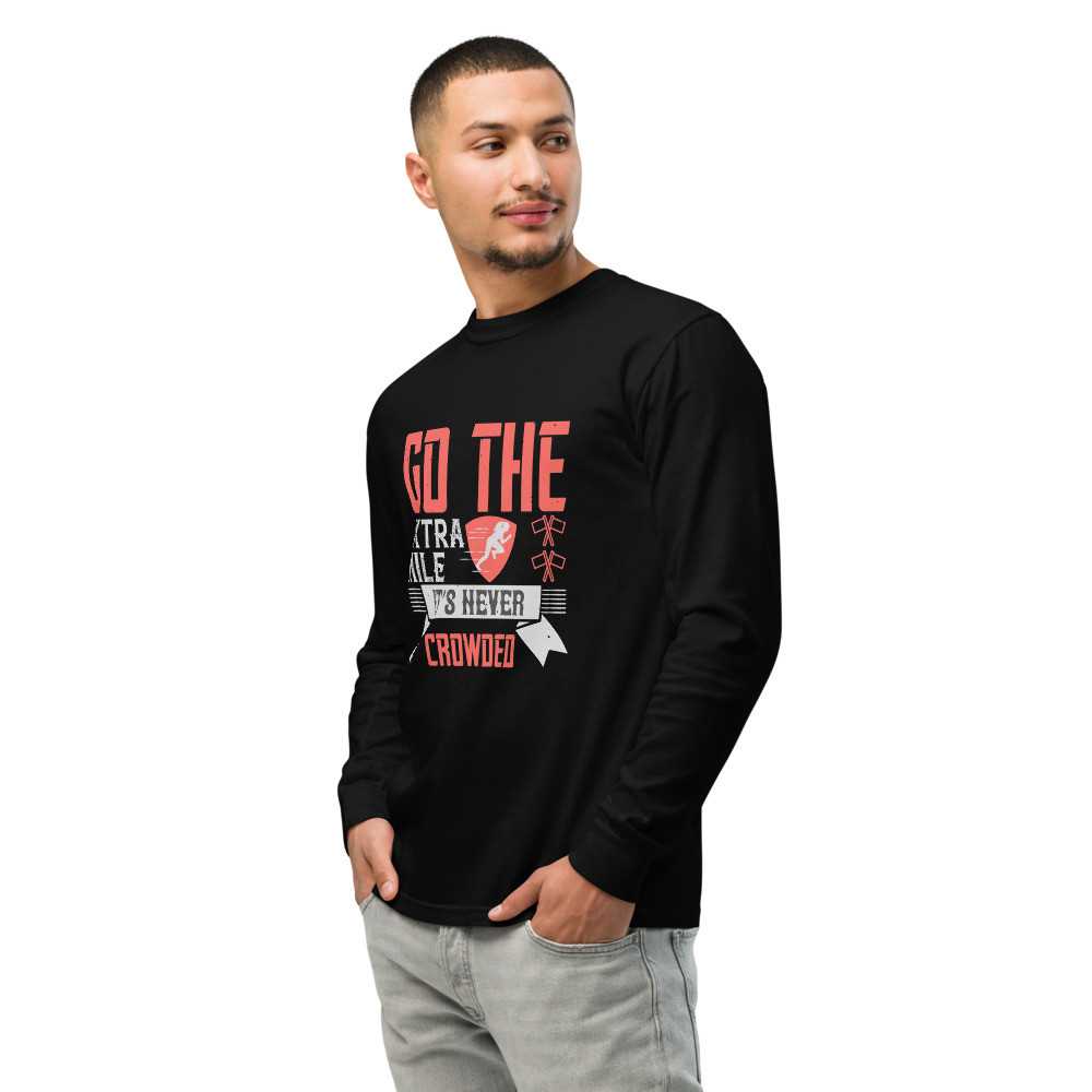 Go The Extra Mile Garment-dyed Heavyweight Long-sleeve Shirt