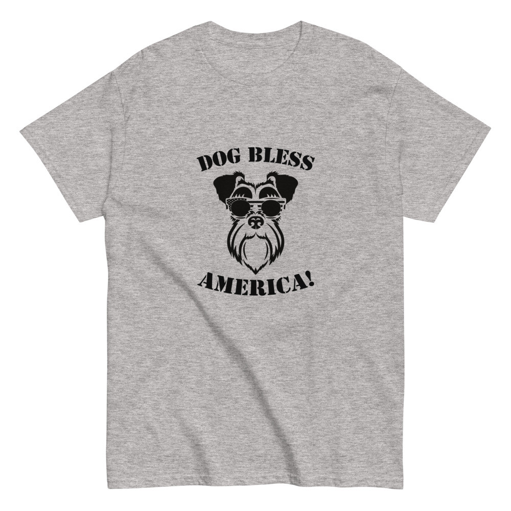 Dog Bless America Unisex Classic Tee