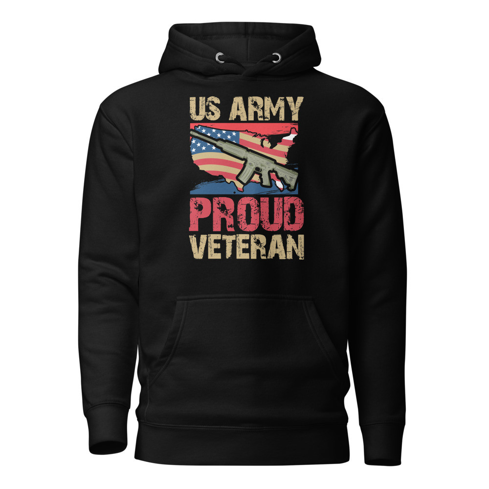 US Army Proud Veteran Unisex Hoodie