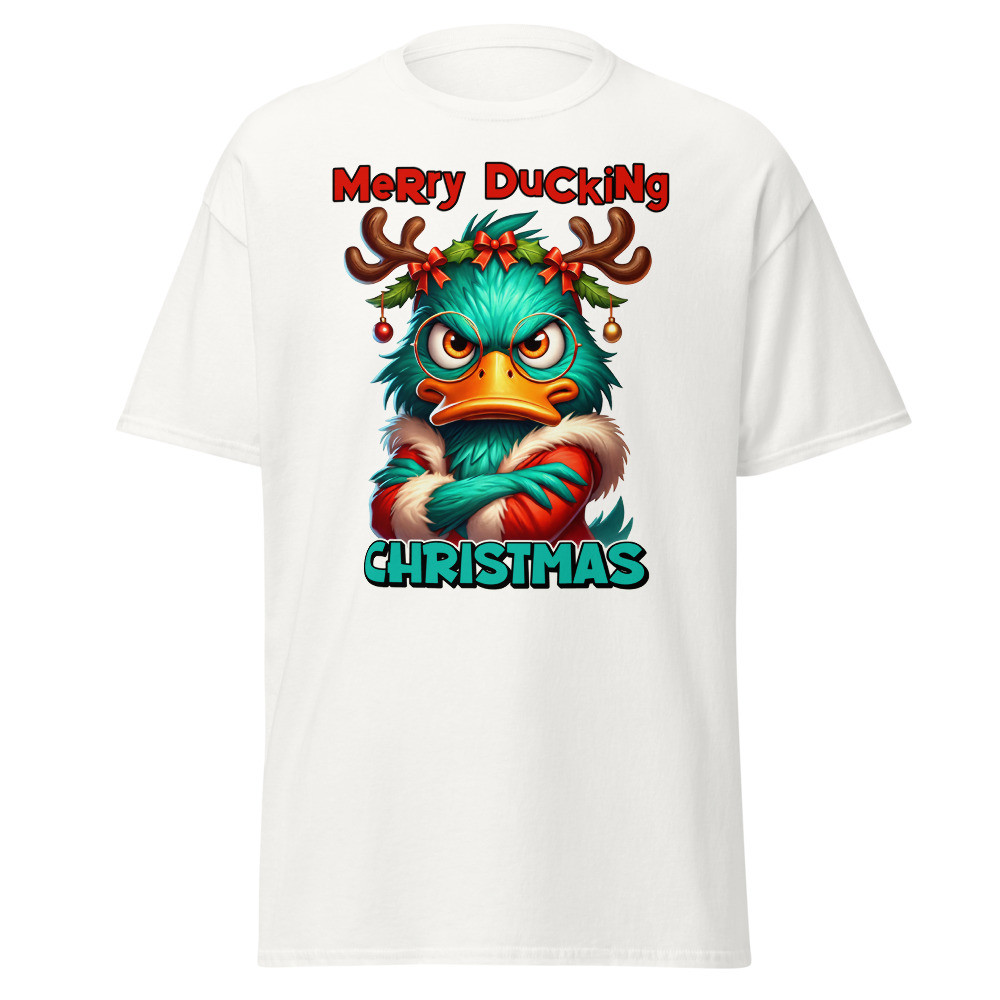 Merry Ducking Christmas Unisex Classic Tee