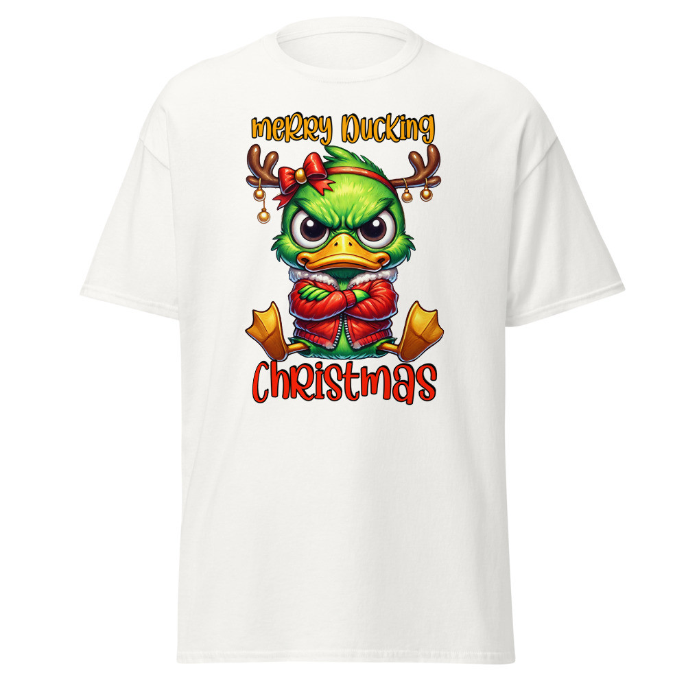 Merry Ducking Christmas Unisex Classic Tee