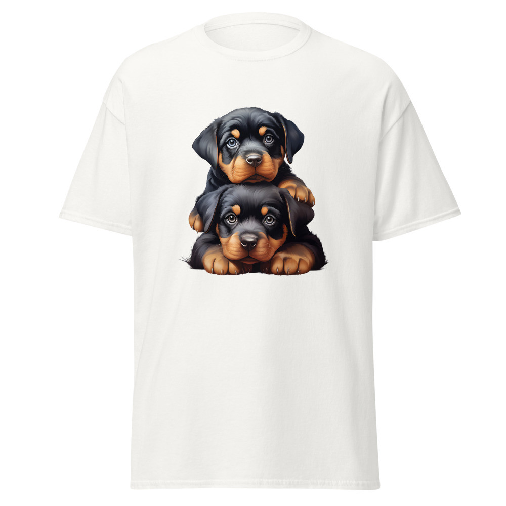 Stack of 2 Rottweiler Unisex Classic Tee