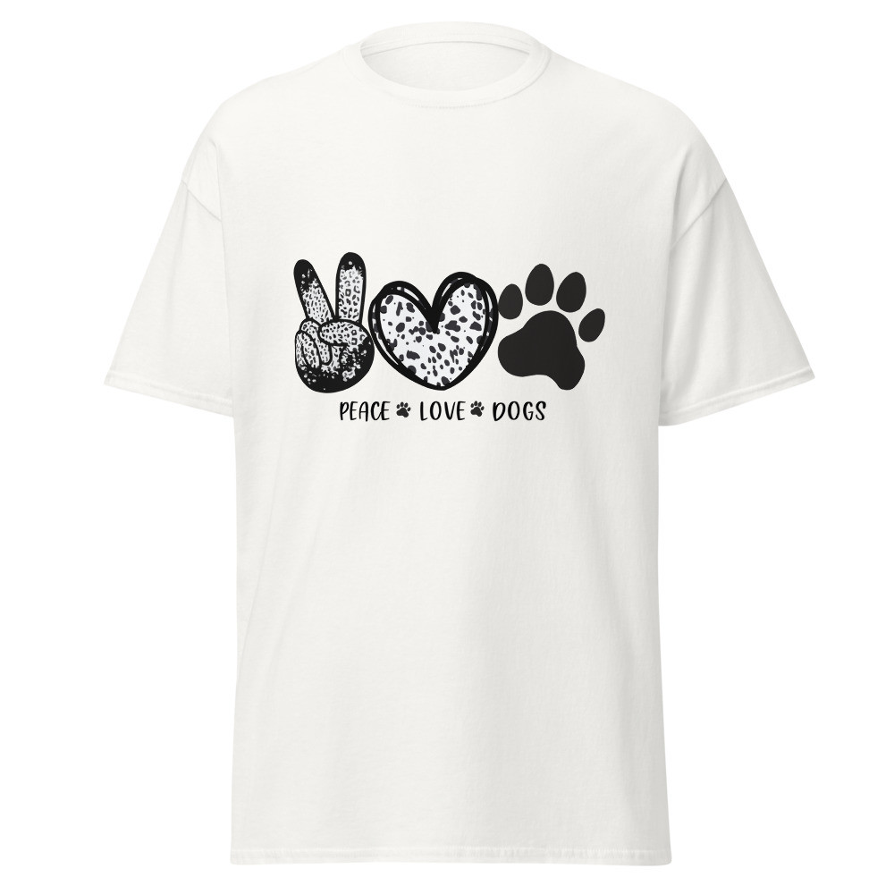 Peace Love Dogs Unisex Classic Tee