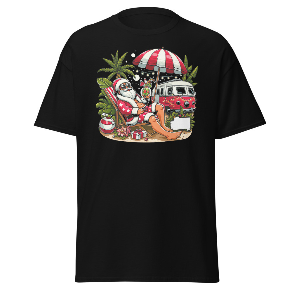 Christmas Summer Beach Vacation Unisex Classic Tee