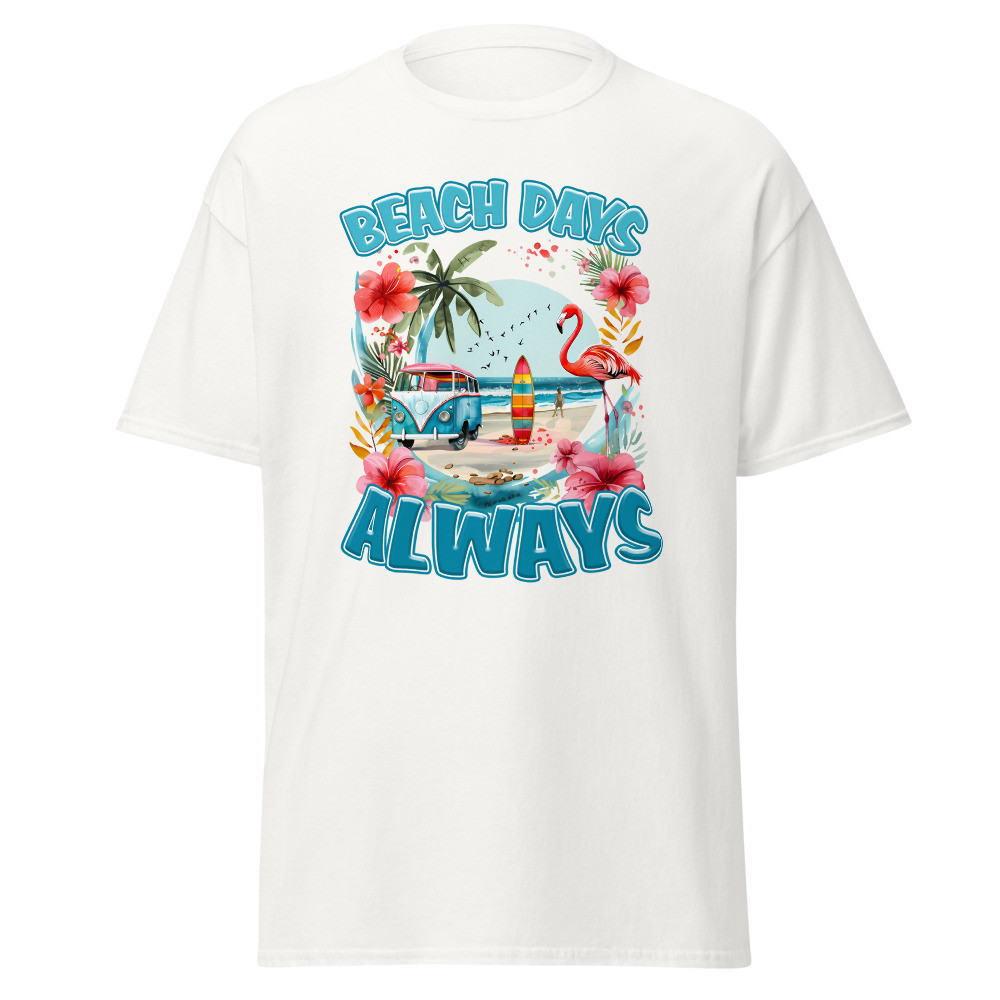 Beach Days Always Unisex Classic Tee