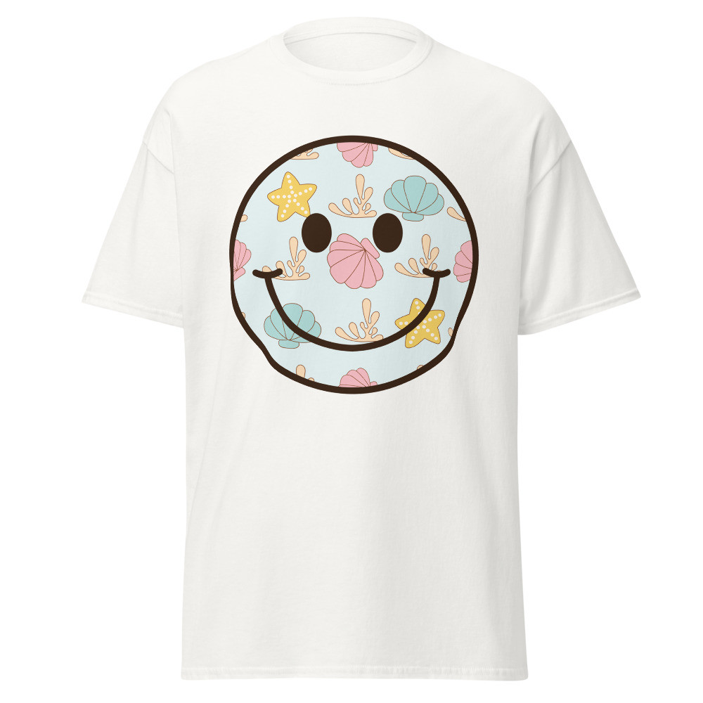 Happy Smile Summer Beach Unisex Classic Tee