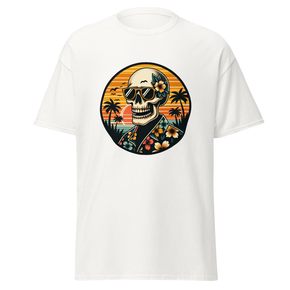 Summer Beach Palm Trees Unisex Classic Tee