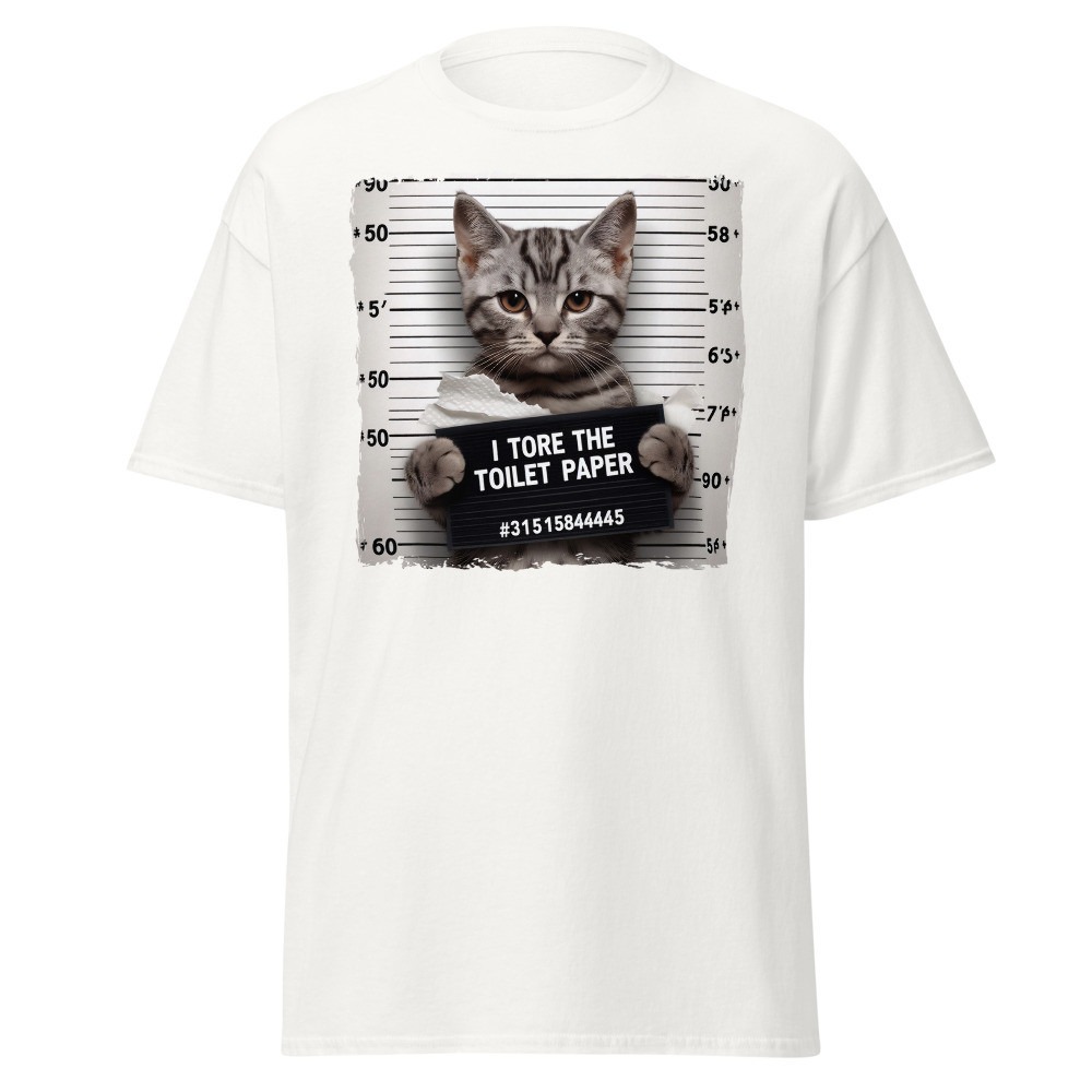 I Shredded the Toilet Paper Unisex Classic Tee