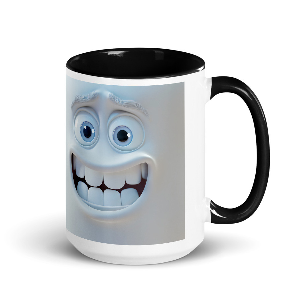 Sarcastic Face Mug with Color Inside