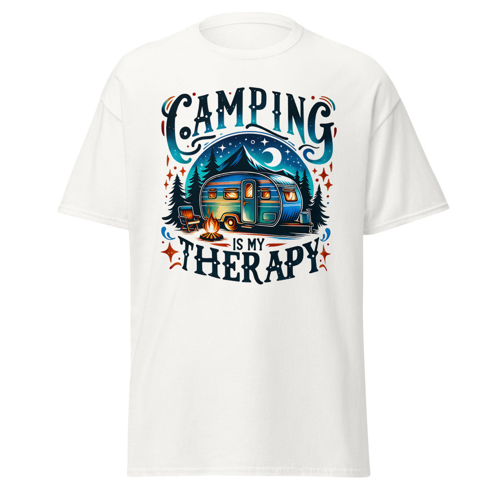 Camping is My Therapy Unisex Classic Tee