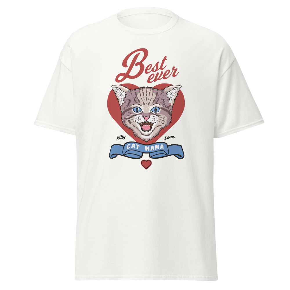 Best Ever Cat Mama Classic Tee
