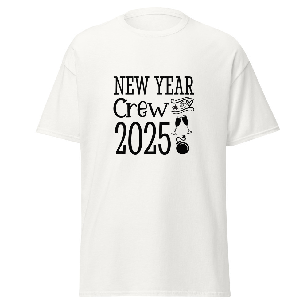New Year Crew 2025_5 Unisex Classic Tee