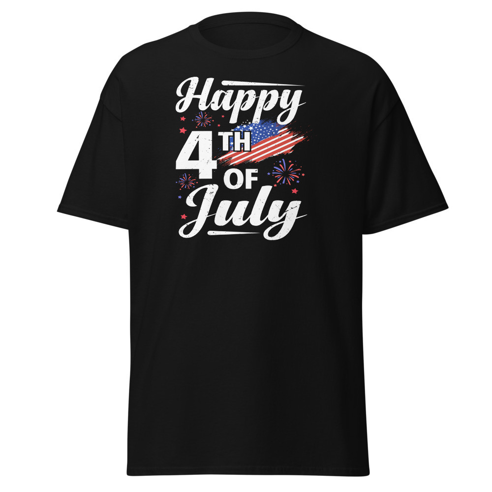 Happy 4th of July Unisex Classic Tee