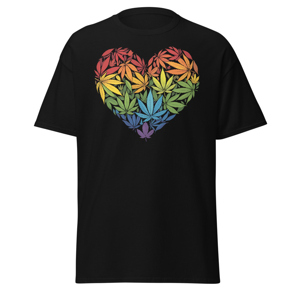 Weed Heart Unisex Classic Tee