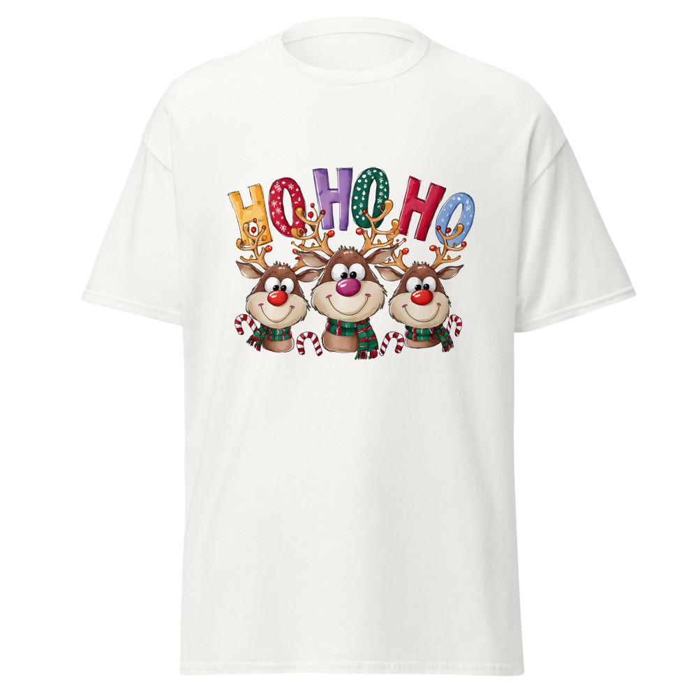 Ho Ho Ho Deer Unisex Classic Tee