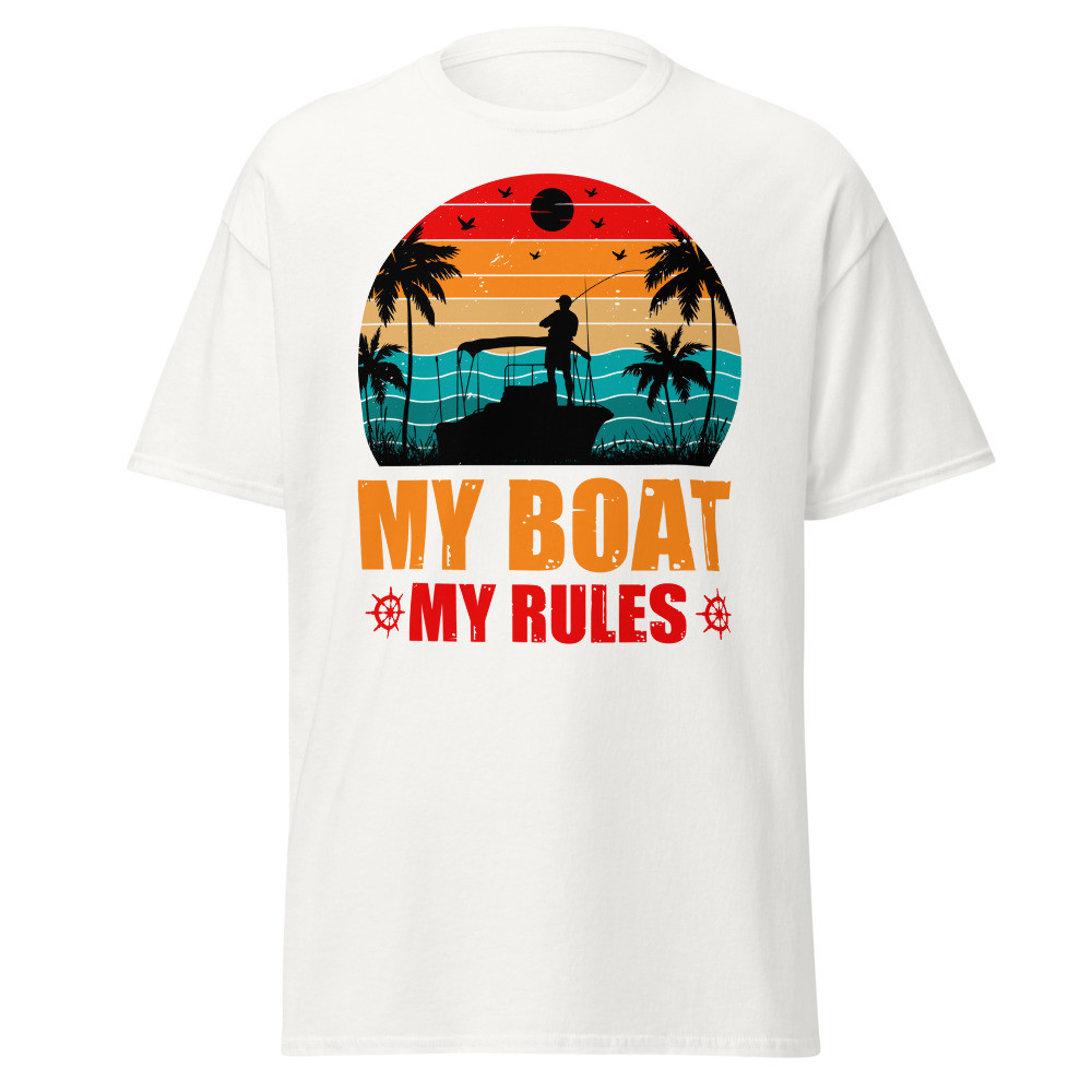 My Boat My Rules Unisex Classic Tee