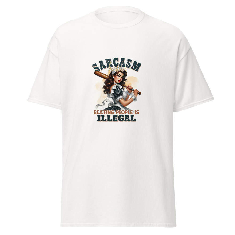 Beating People Is Illegal Classic Tee