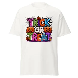Trick or treat. Unisex Classic Tee