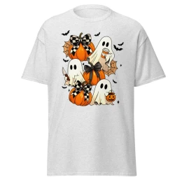 Halloween Coquette Bow Spooky Unisex Classic Tee