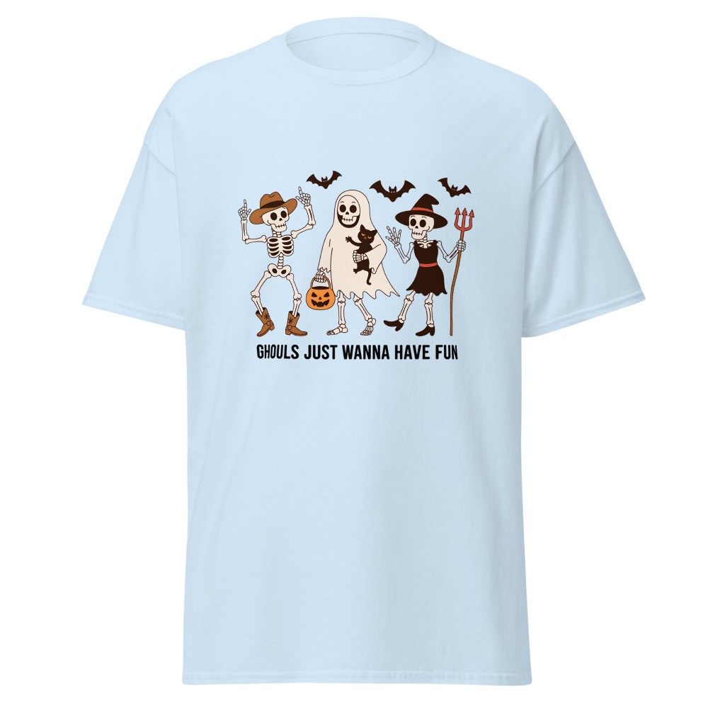 Ghouls Just Wanna Have Fun Halloween Unisex Classic Tee