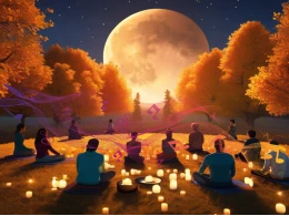 1. Harvest Moon Sound Bath and Meditation -7.30 pm - 9.00 pm on 8.9.2025