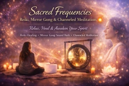 2. Sacred Frequencies: Sound Bath with Mirror Gong 9th March 2026