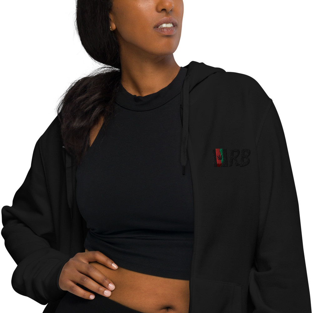 Unisex basic zip hoodie
