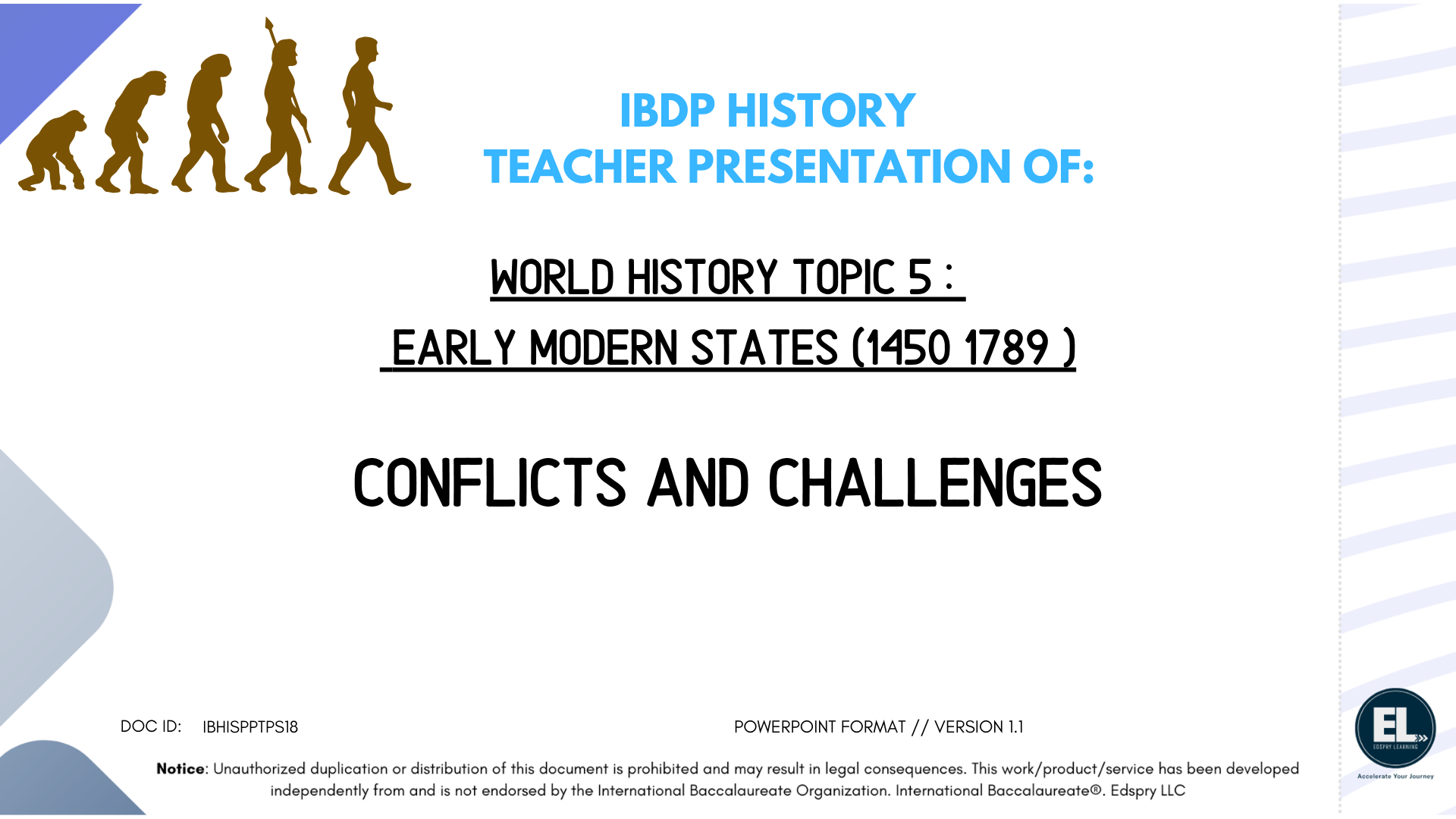 HIST Conflicts and Challenges - Powerpoint