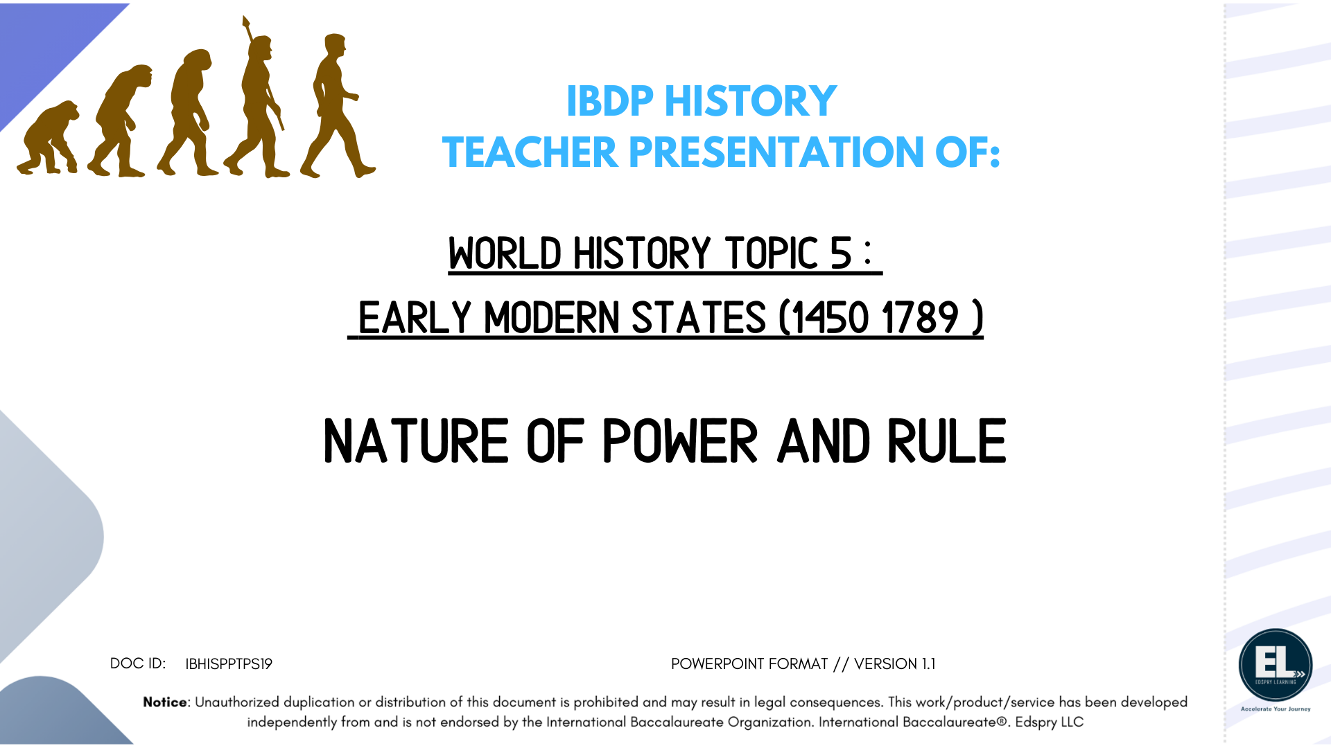 HIST Nature of Power and Rule - PowerPoint