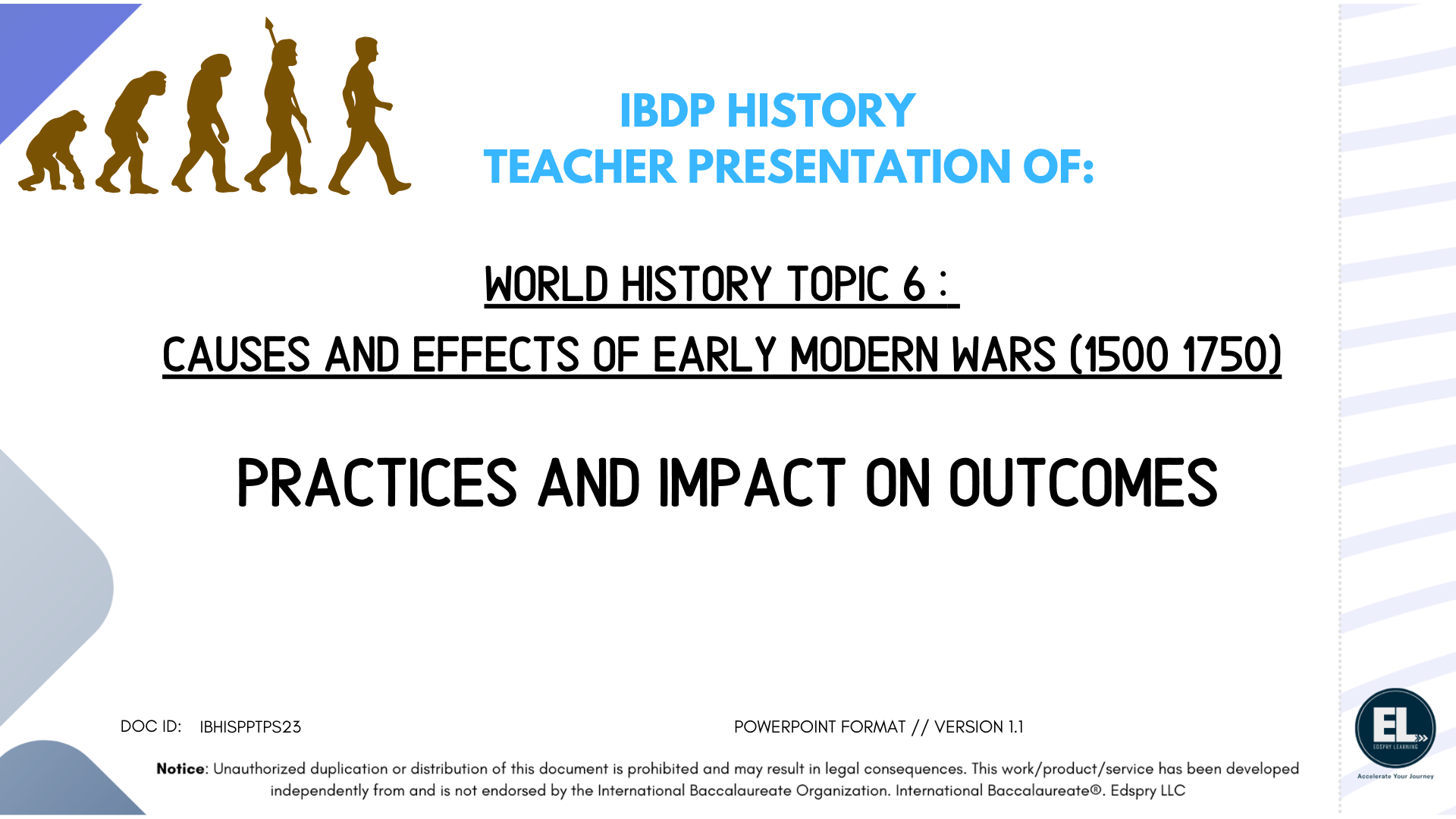HIST Practices and Impact on Outcomes - Powerpoint