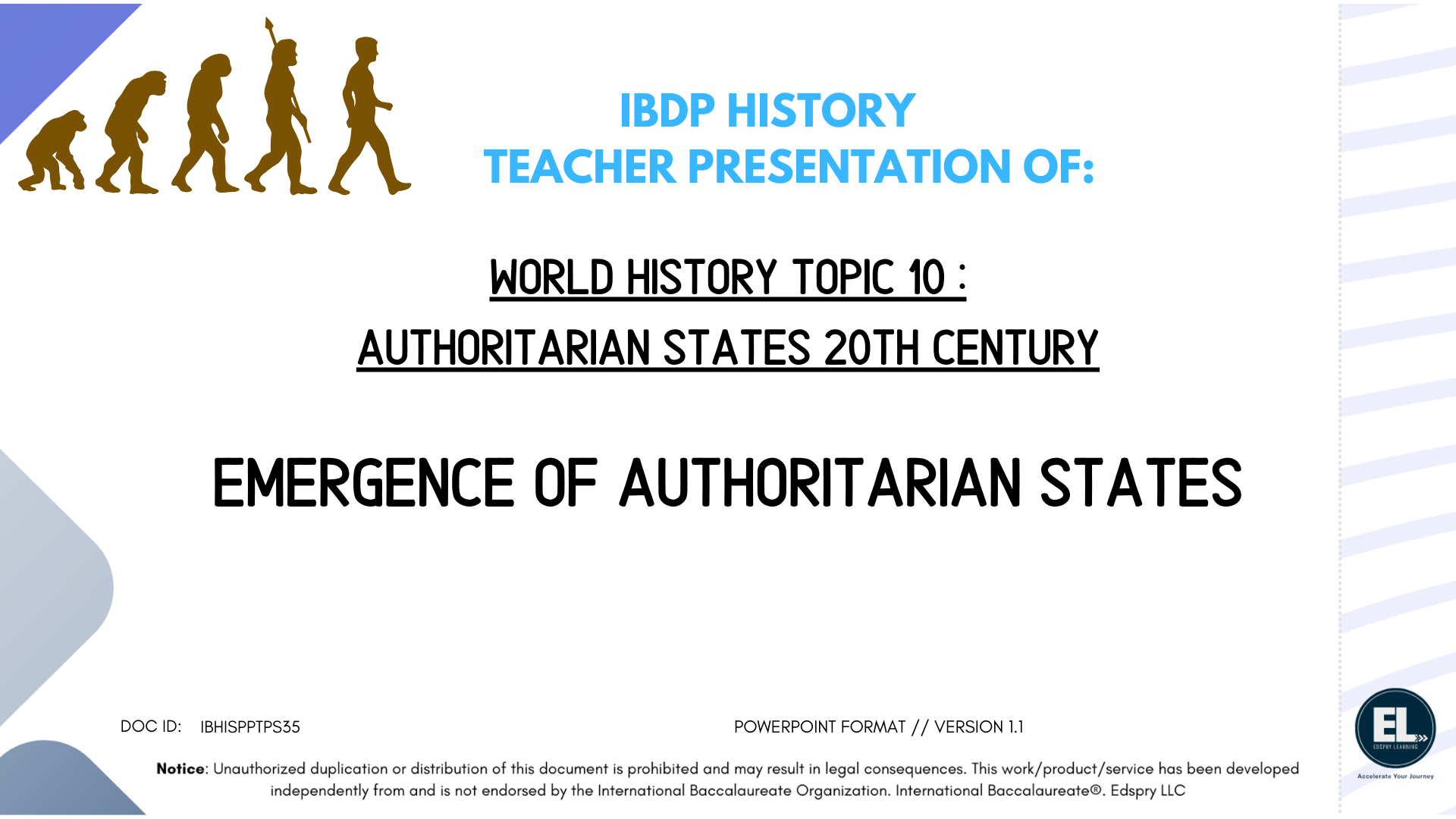 HIST Emergence of authoritarian states - Powerpoint