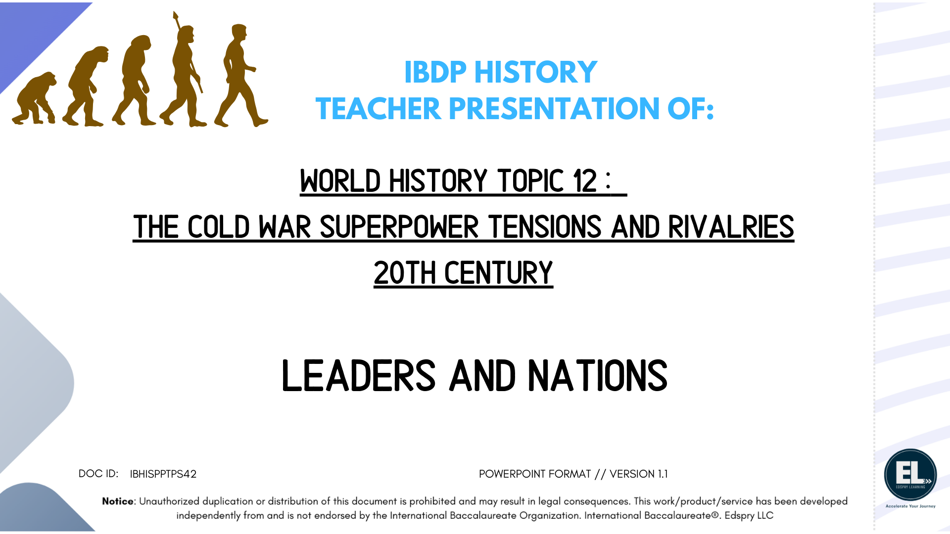 HIST Leaders and nations - Powerpoint
