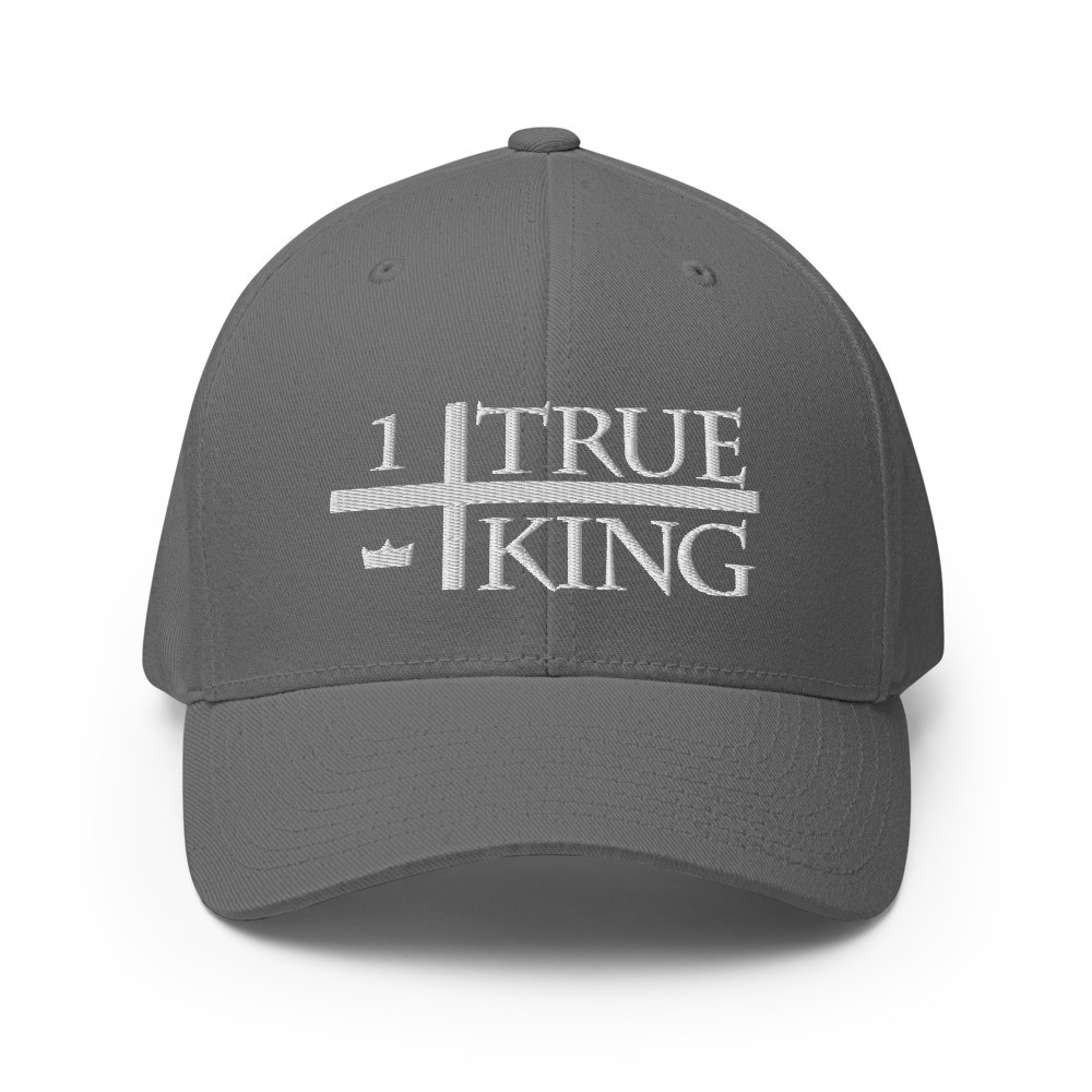 Dark Fitted Logo Hat