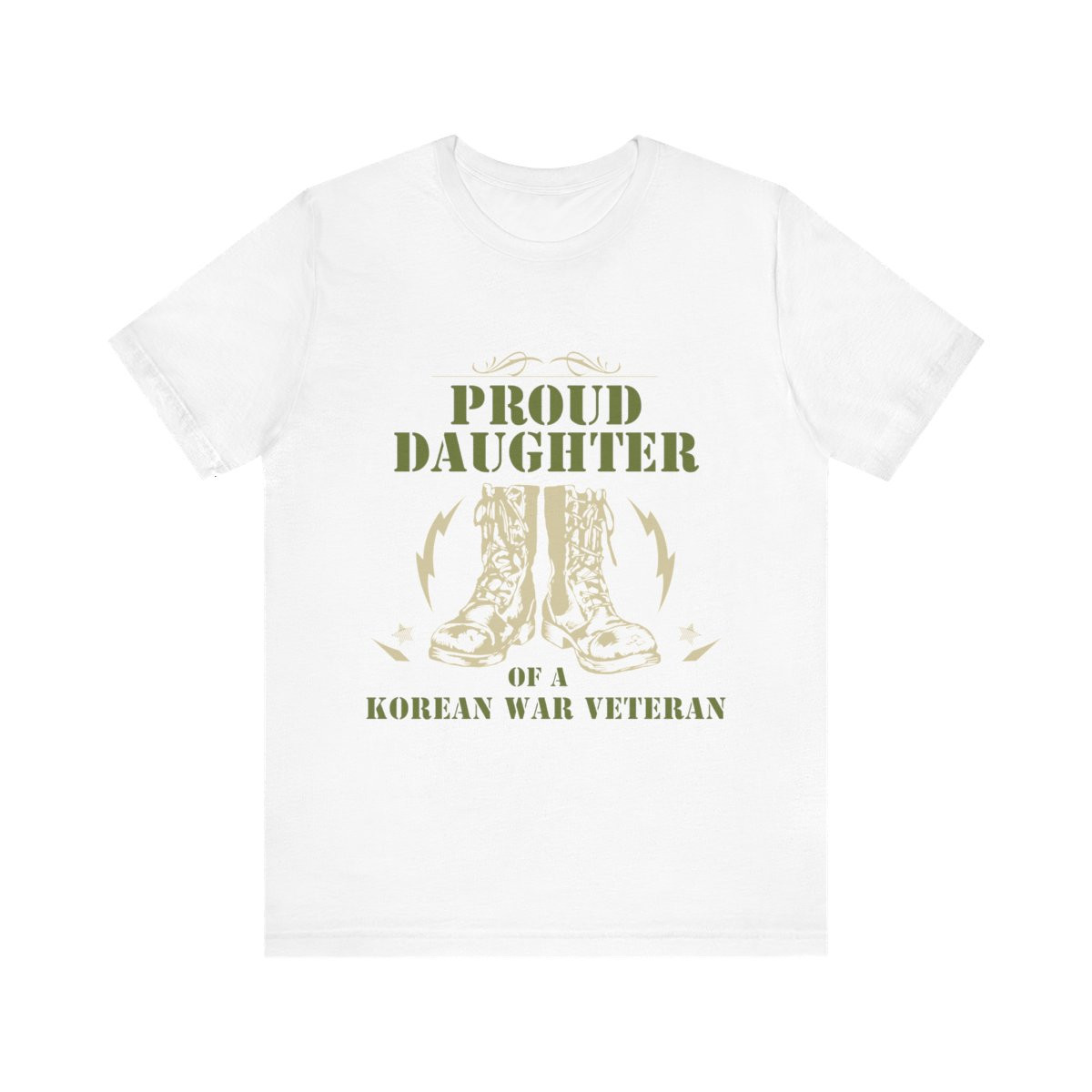 Proud Daughter Of A Korean War Veteran Tshirt