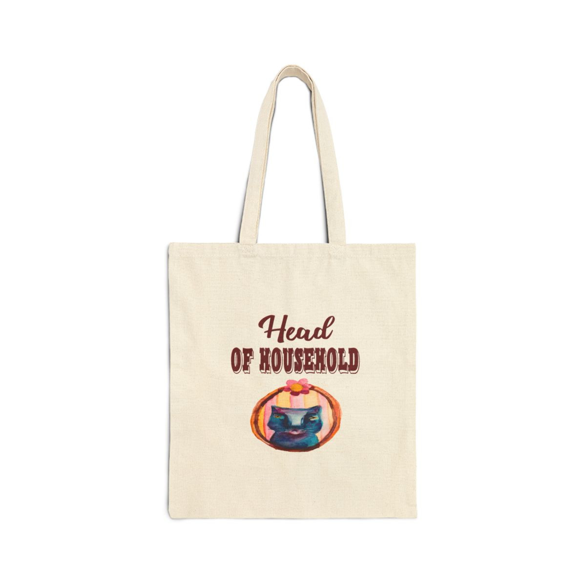 Head Of Household Cat Tote Bag