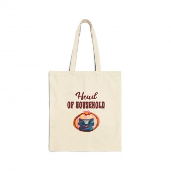 Head Of Household Cat Tote Bag