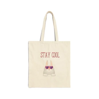 Stay Cool Rabbit Tote Bag