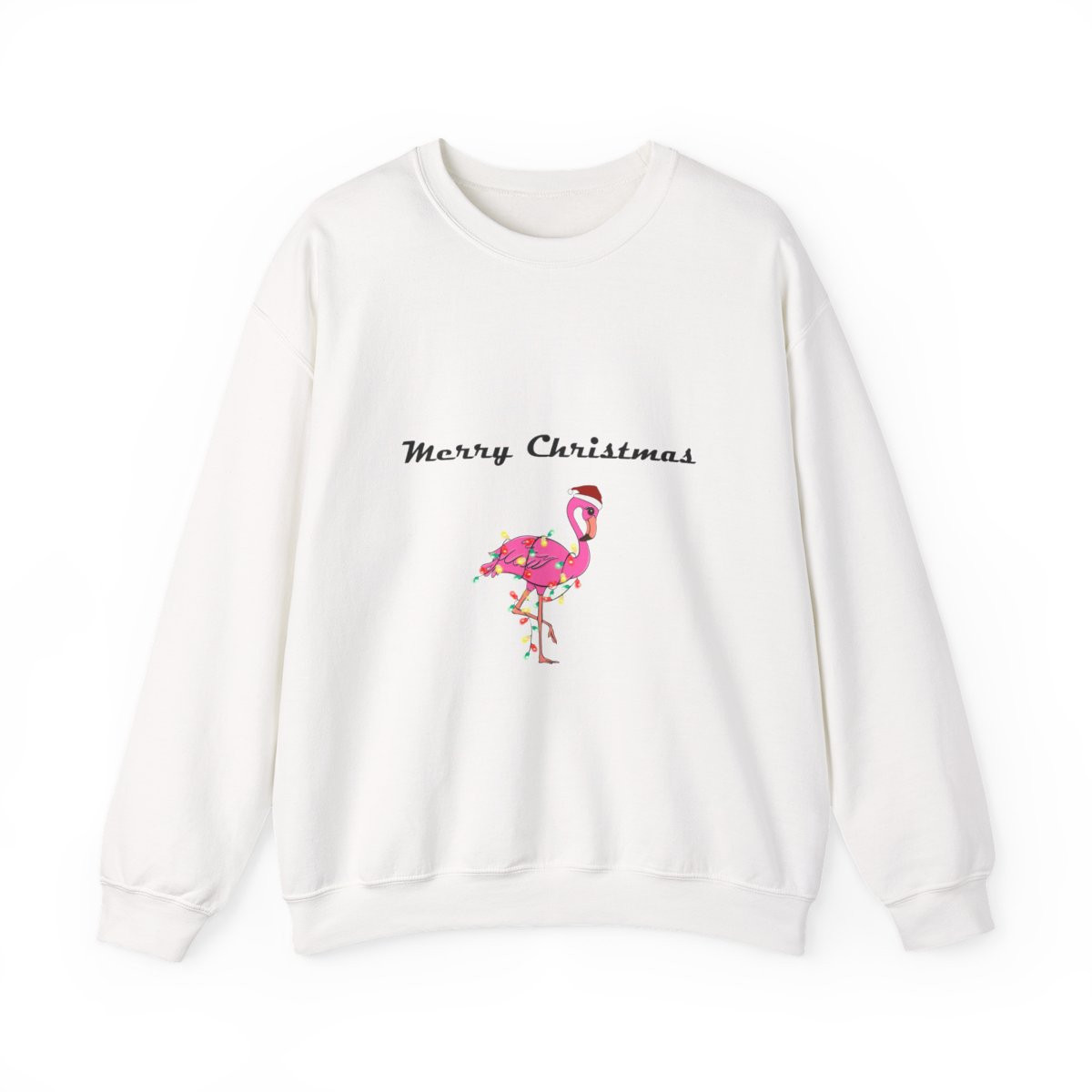 Merry Christmas Flamingo Sweatshirt