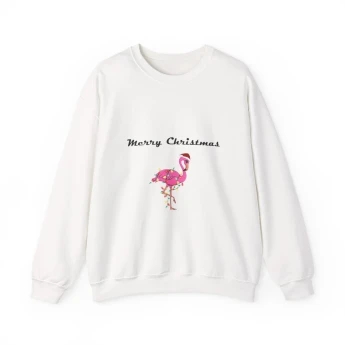 Merry Christmas Flamingo Sweatshirt