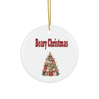 Beary Christmas Bear Tree Ornament Christmas Ornament
