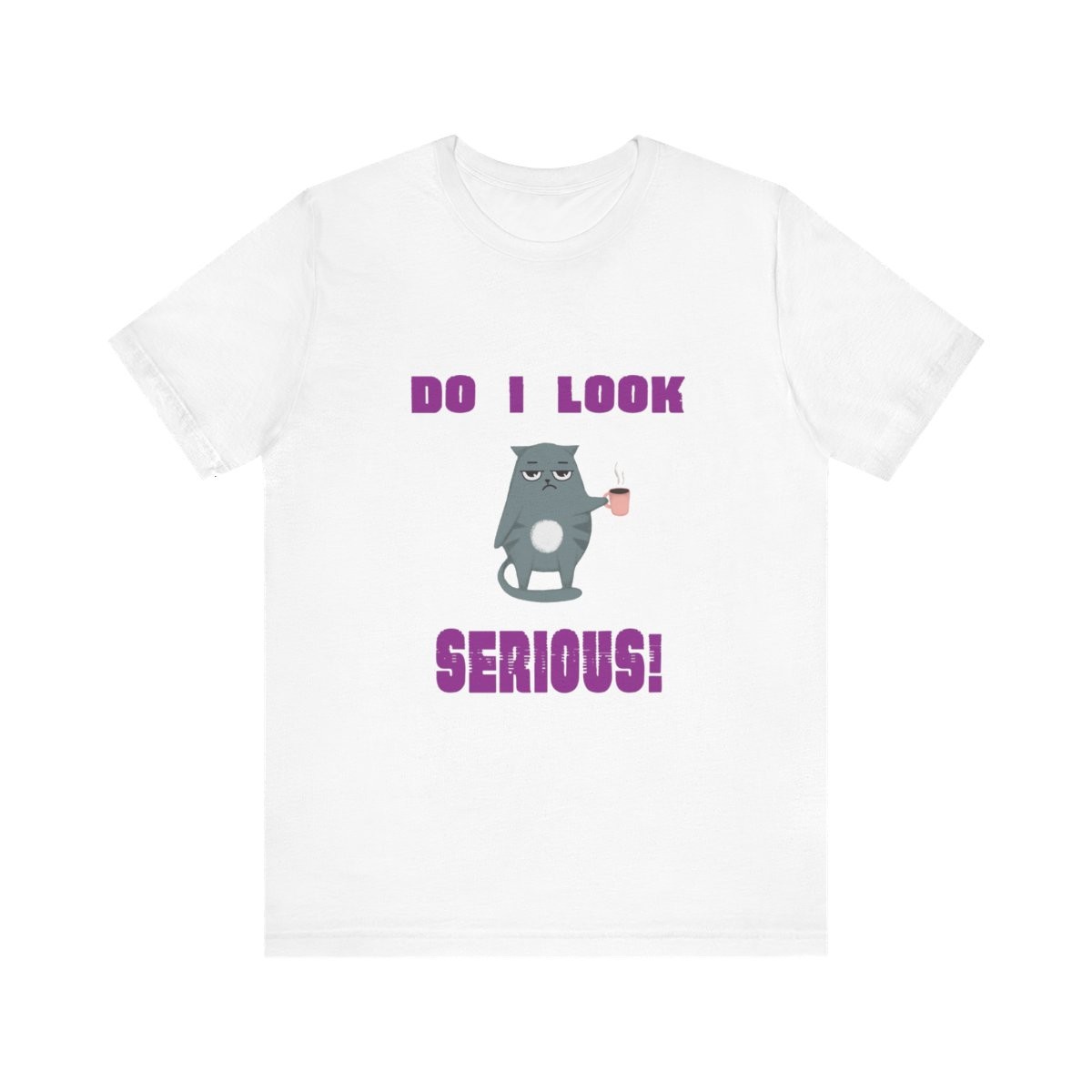 Do I Look Serious Cat Tshirt