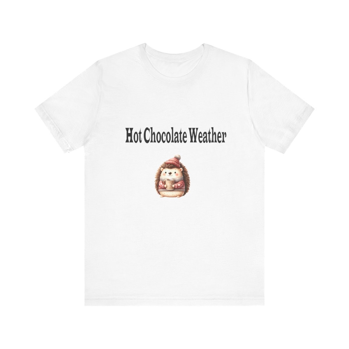 Hot Chocolate Weather Hedgehog Tshirt