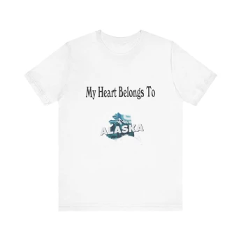 My Heart Belongs To Alaska Tshirt