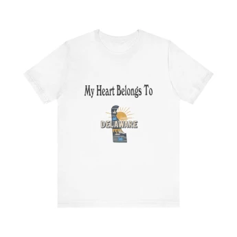 My Heart Belongs To Delaware Tshirt