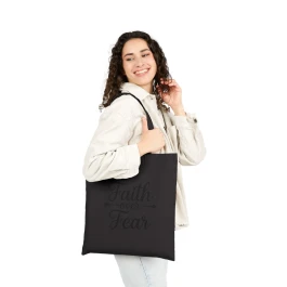 Faith Over Fear Tote Bag 