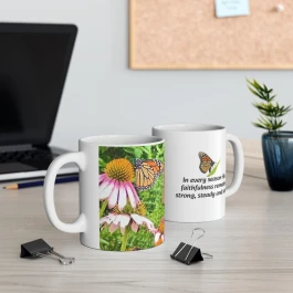 Monarch Butterfly Photograph Mug