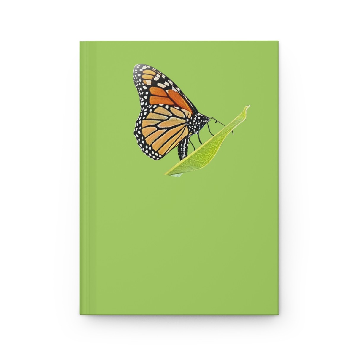 Monarch Butterfly Hardcover Journal | Botanical Nature Notebook